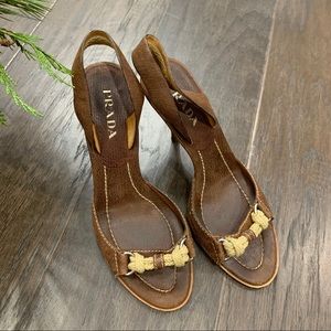 Prada slingback heels